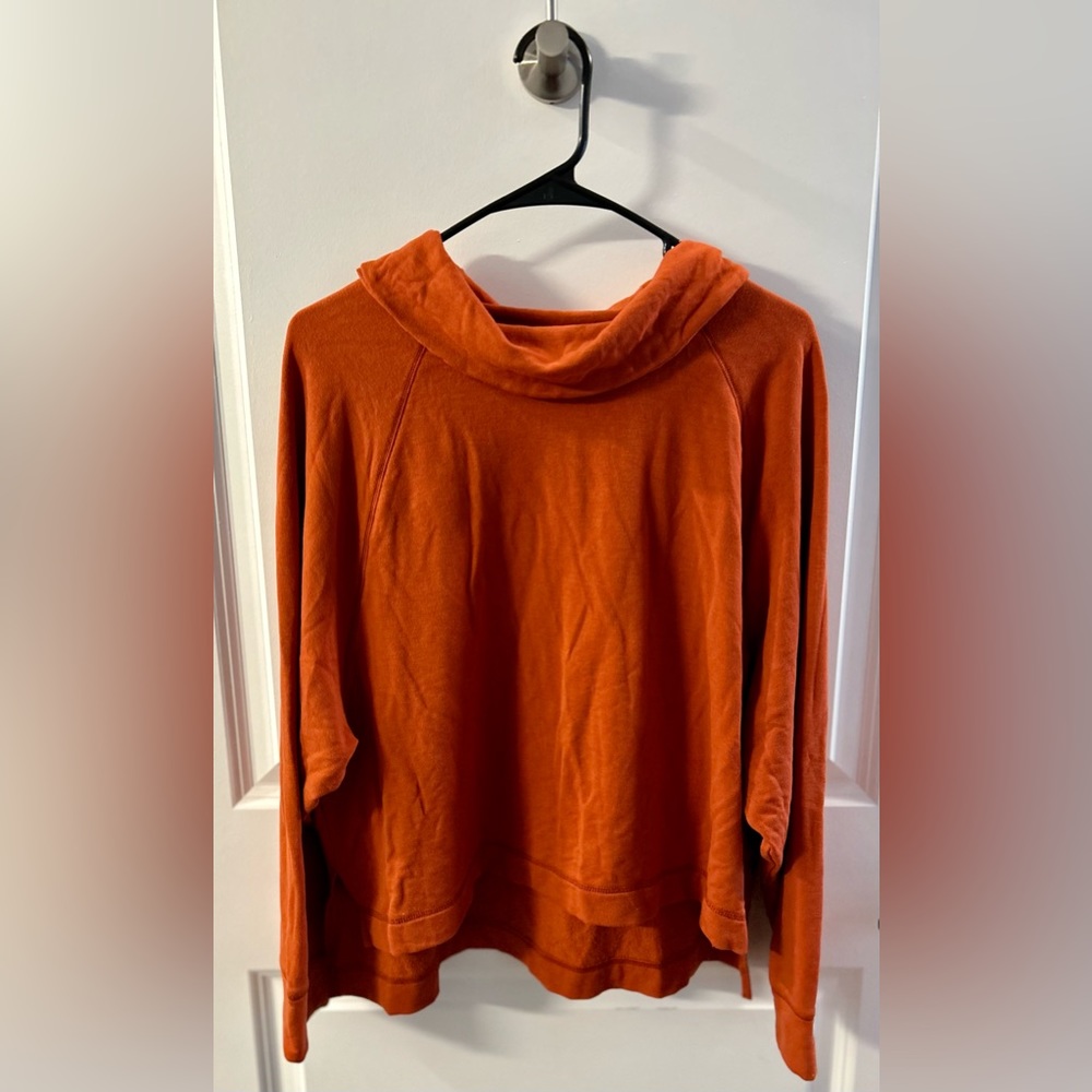 Old Navy Cowl Neck Sweater - Burnt Orange - L